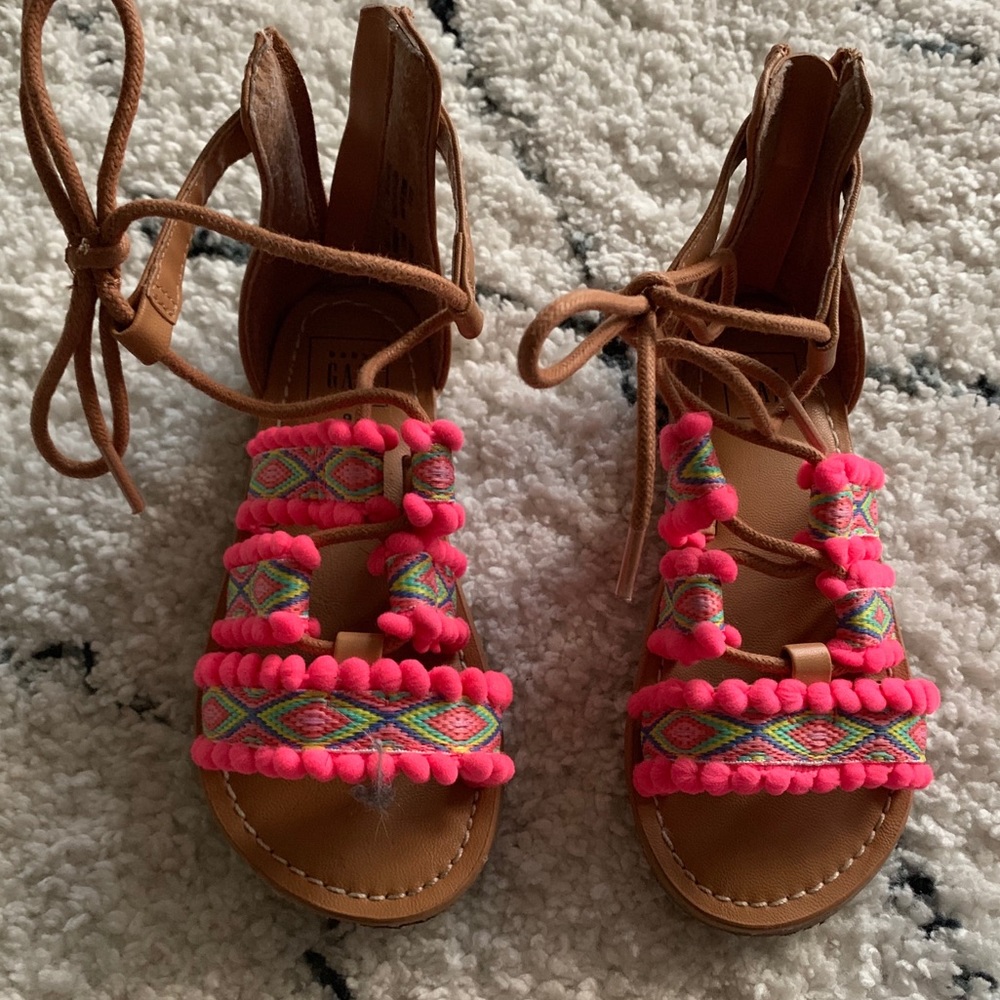 Gap lace up sandals